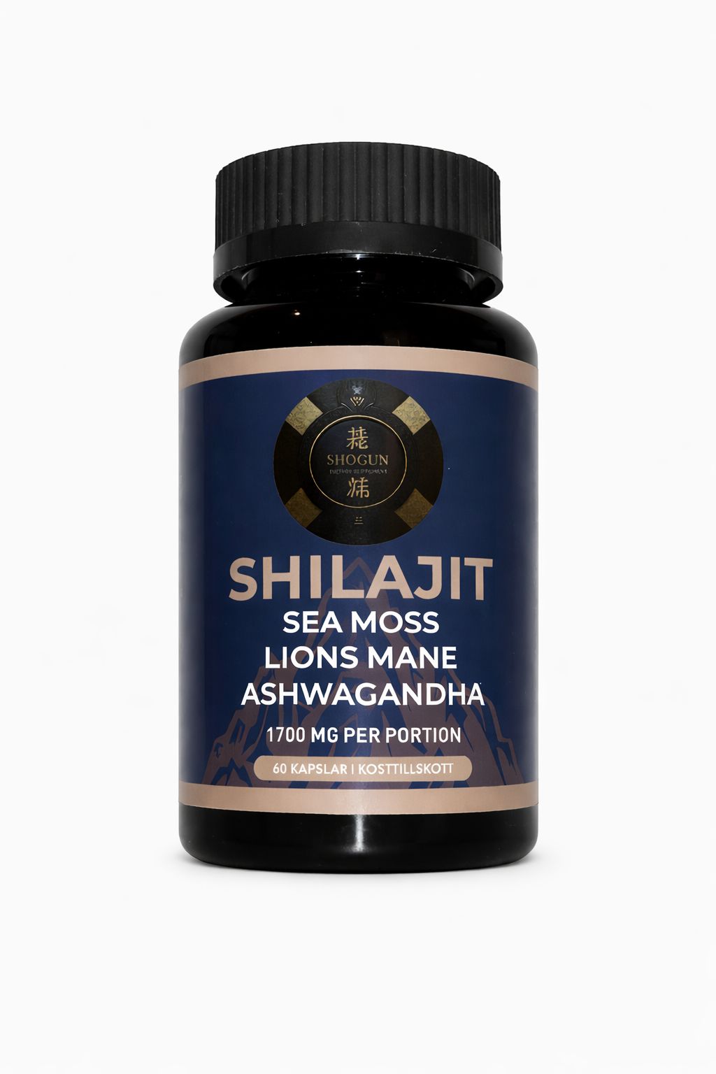 Shogun Kapslar med adaptogener och nootropics för fokus och mental prestation – naturligt kosttillskott